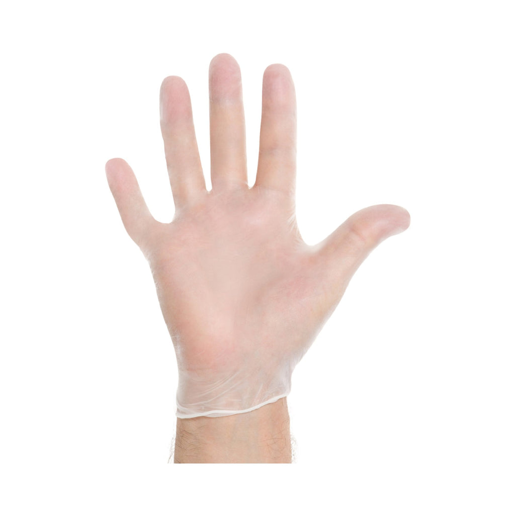 Halyard™ Vinyl Exam Glove, Medium, Clear 55032