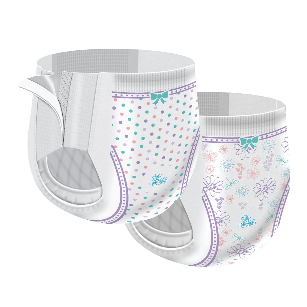 Cutie Pants® Toddler Training Pants, Pink Princess Print, 4T – 5T, Over 35 lbs. CR9008