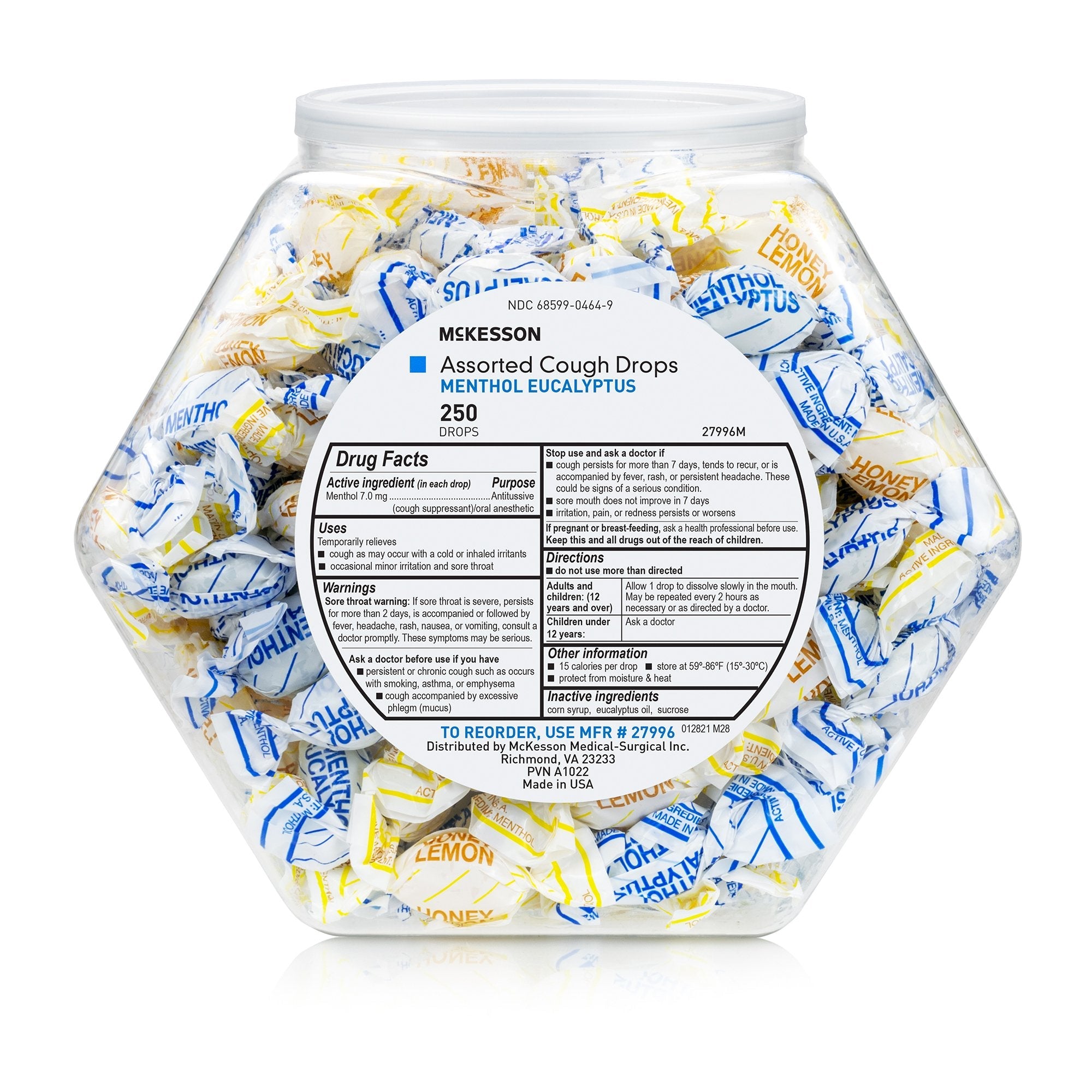 MooreBrand® Assorted Flavors Cold and Cough Drops 27996
