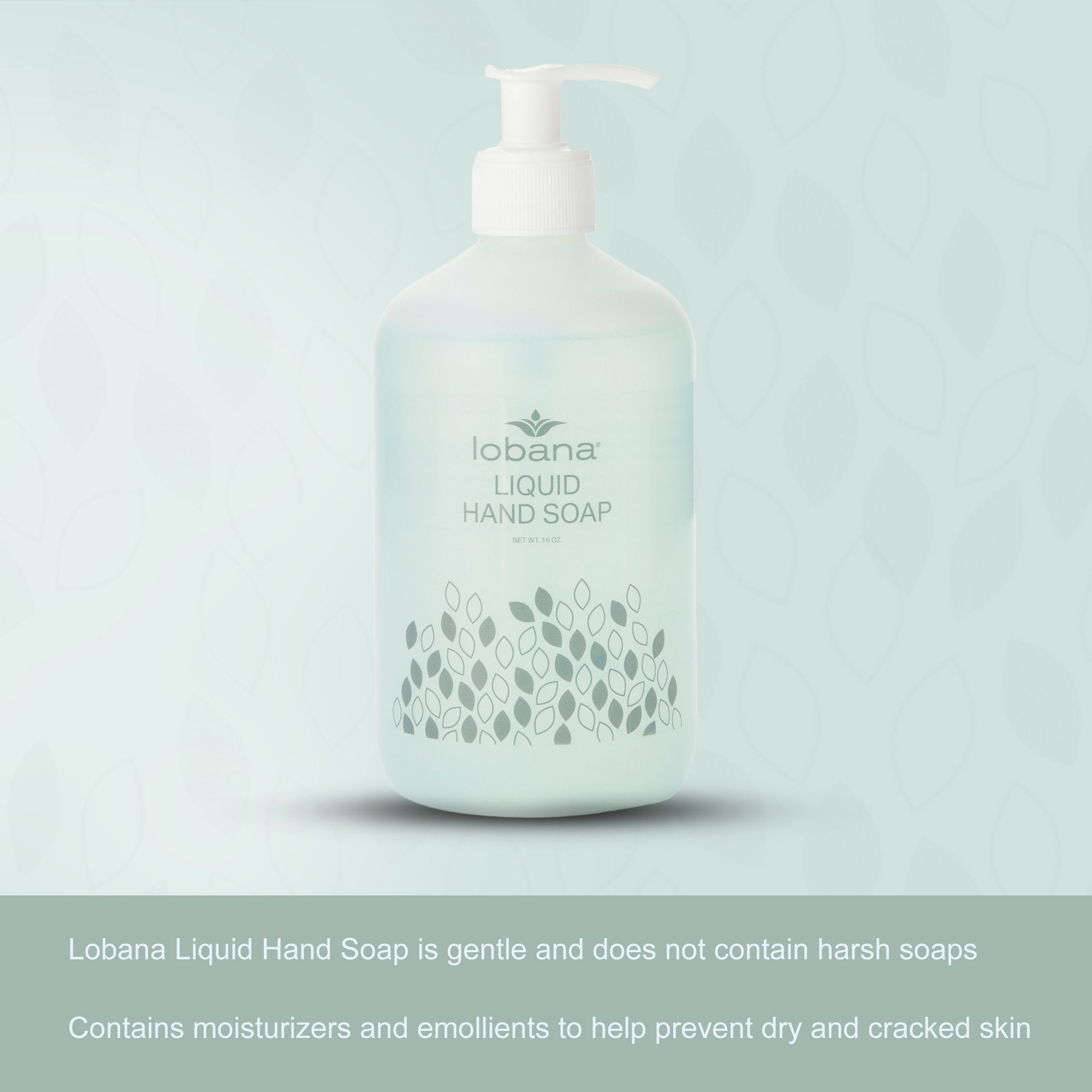 Lobana® Liquid Hand Soap, 16-ounce pump bottle 3220-02