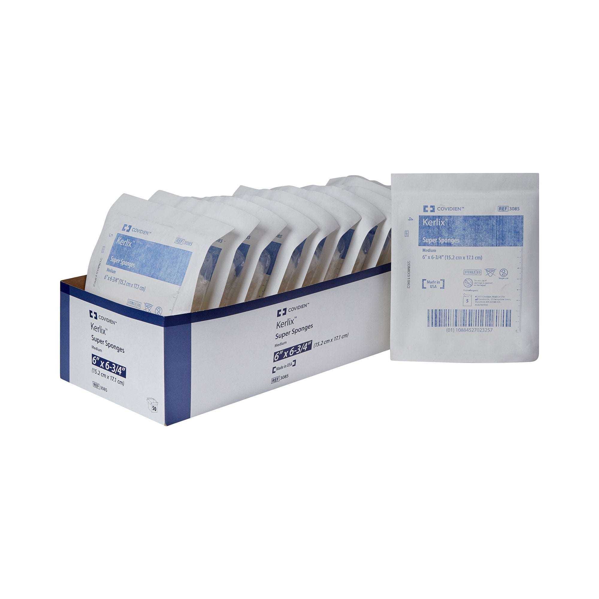 Kerlix™ Sterile USP Type VII Fluff Dressing, 6 x 6-3/4 Inch 3085-