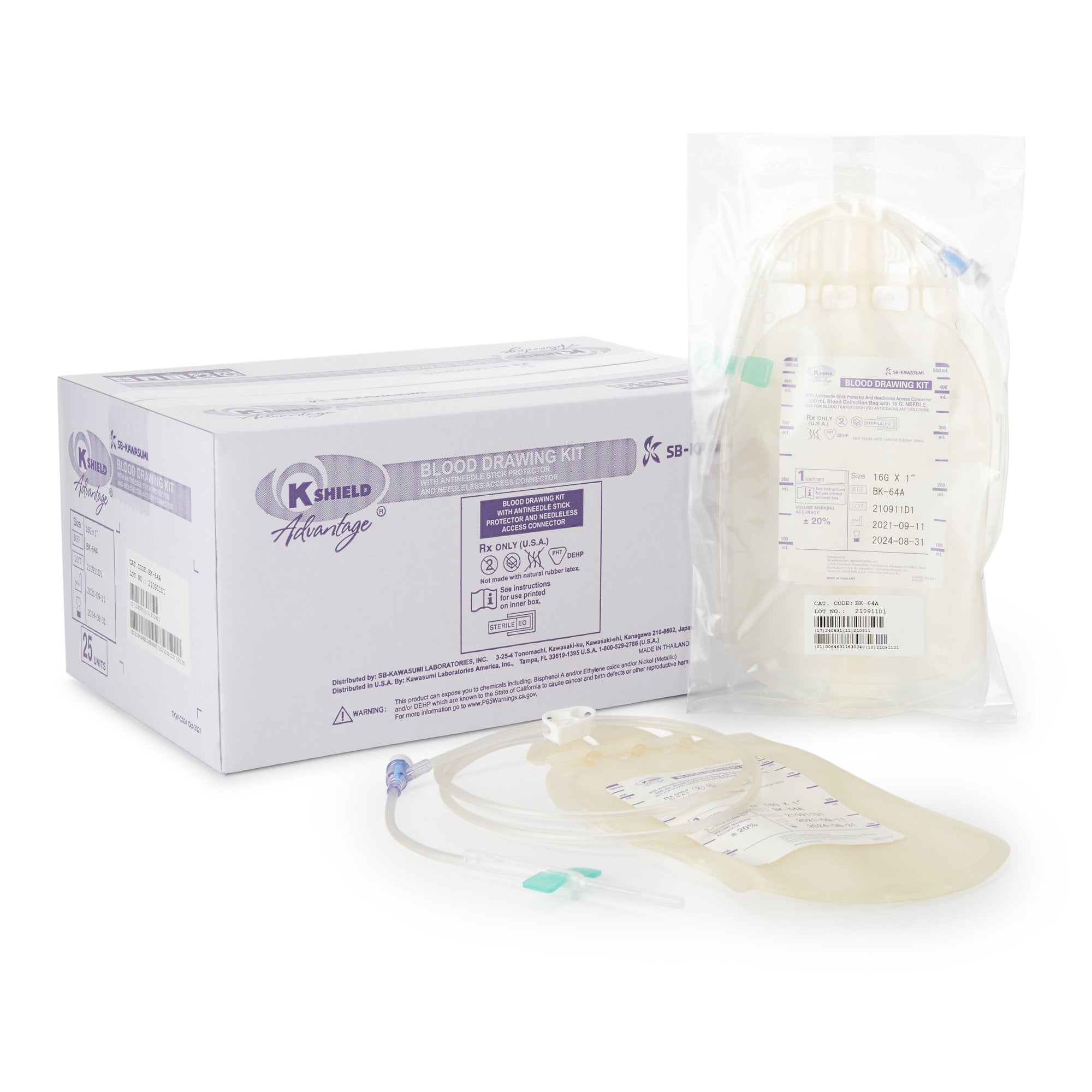 K-Shield® Advantage Blood Draw Kit BK-64A