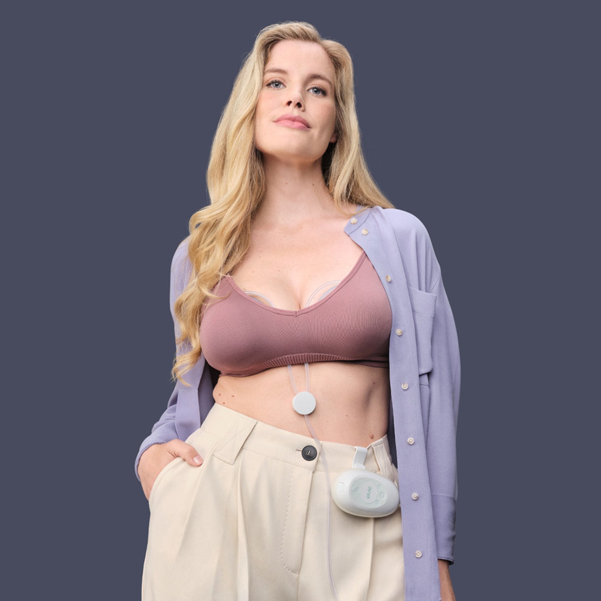Hands Free Double Electric Breast Pump Elvie Stride 2 EB01-22-AMZ