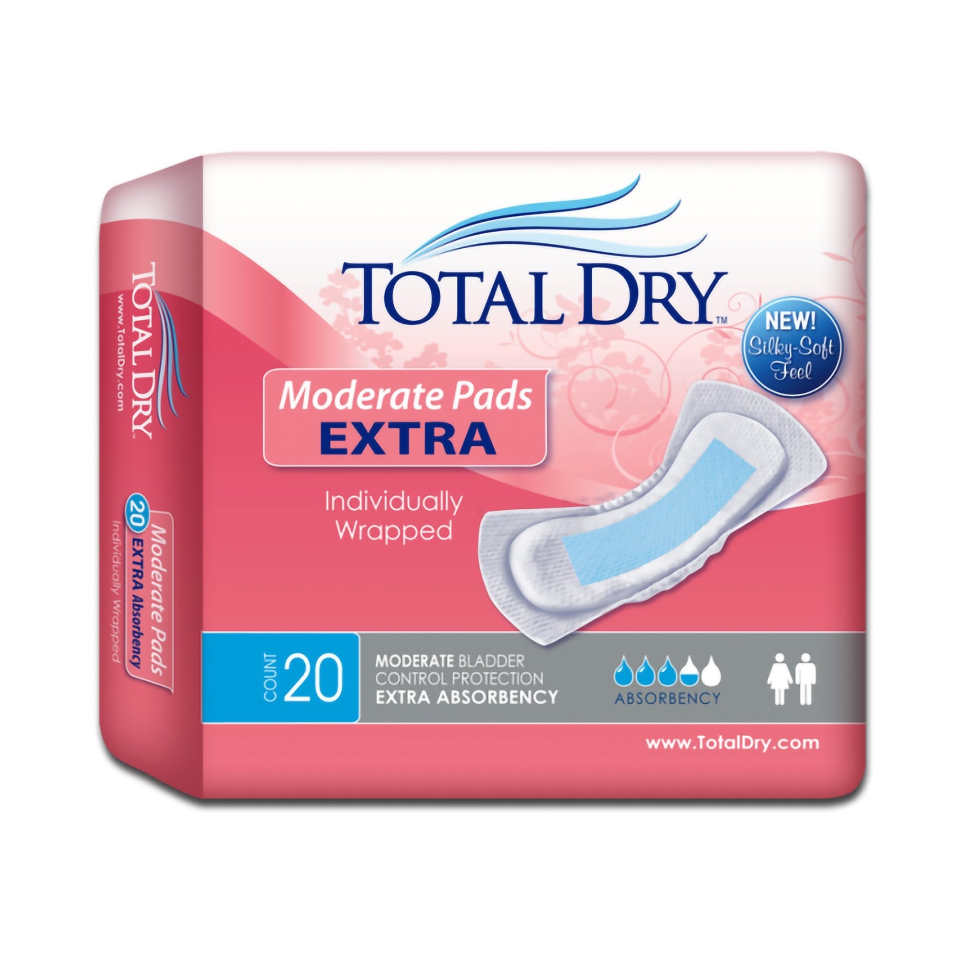 TotalDry™ Moderate Extra Bladder Control Pad, 11-Inch Length SP1562