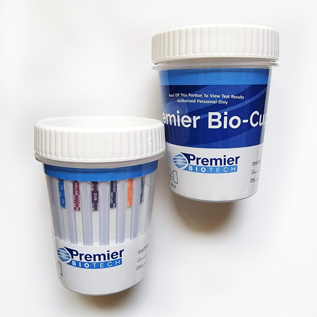 Premier Bio-Cup 12-Drug Panel Drugs of Abuse Test PCA-12CW-LC