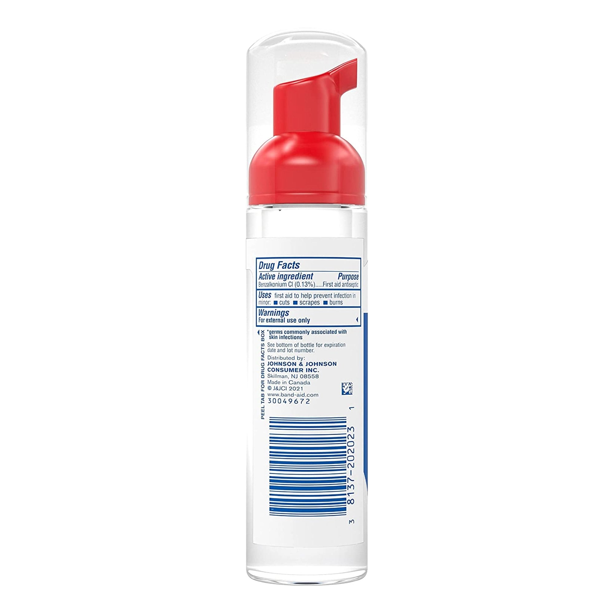Band-Aid® Kids Antiseptic Cleansing Foam 38137202023