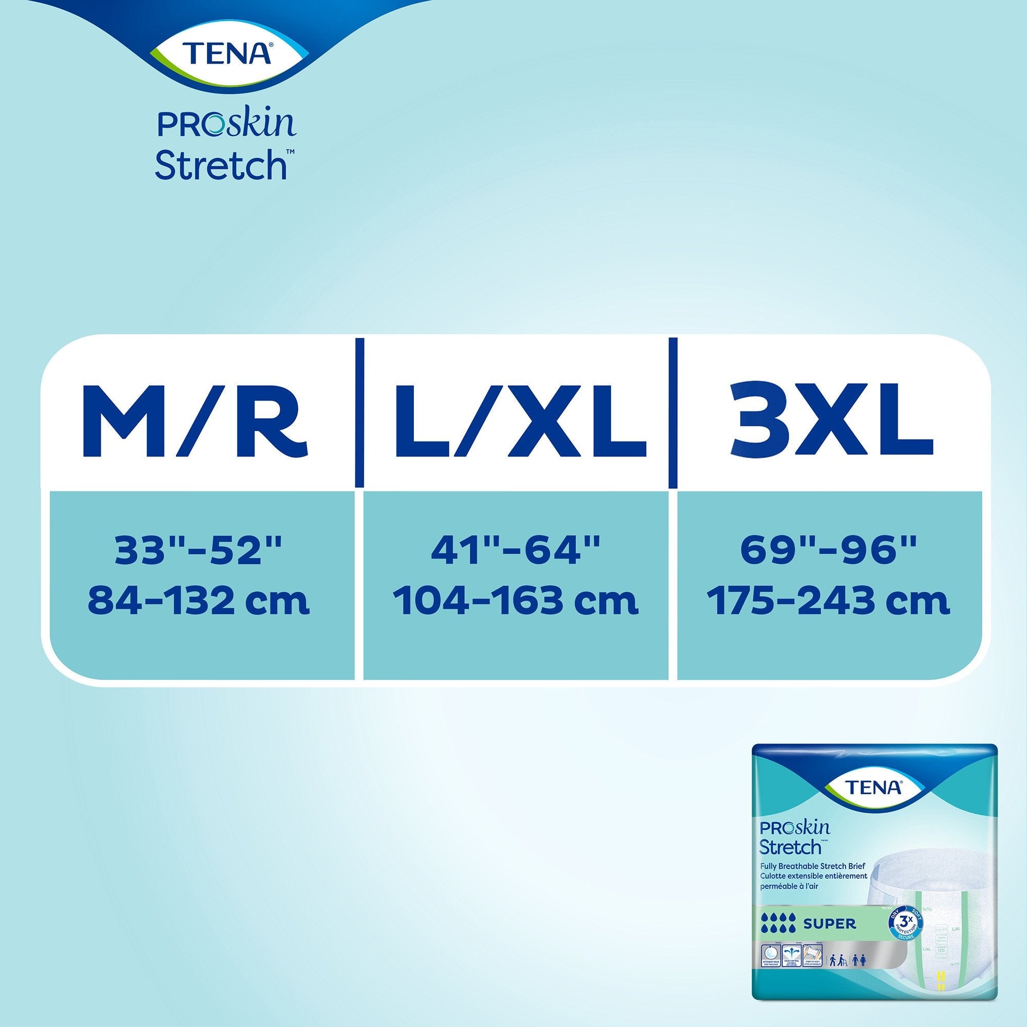 Tena® Stretch™ Bariatric Super Incontinence Brief 61391