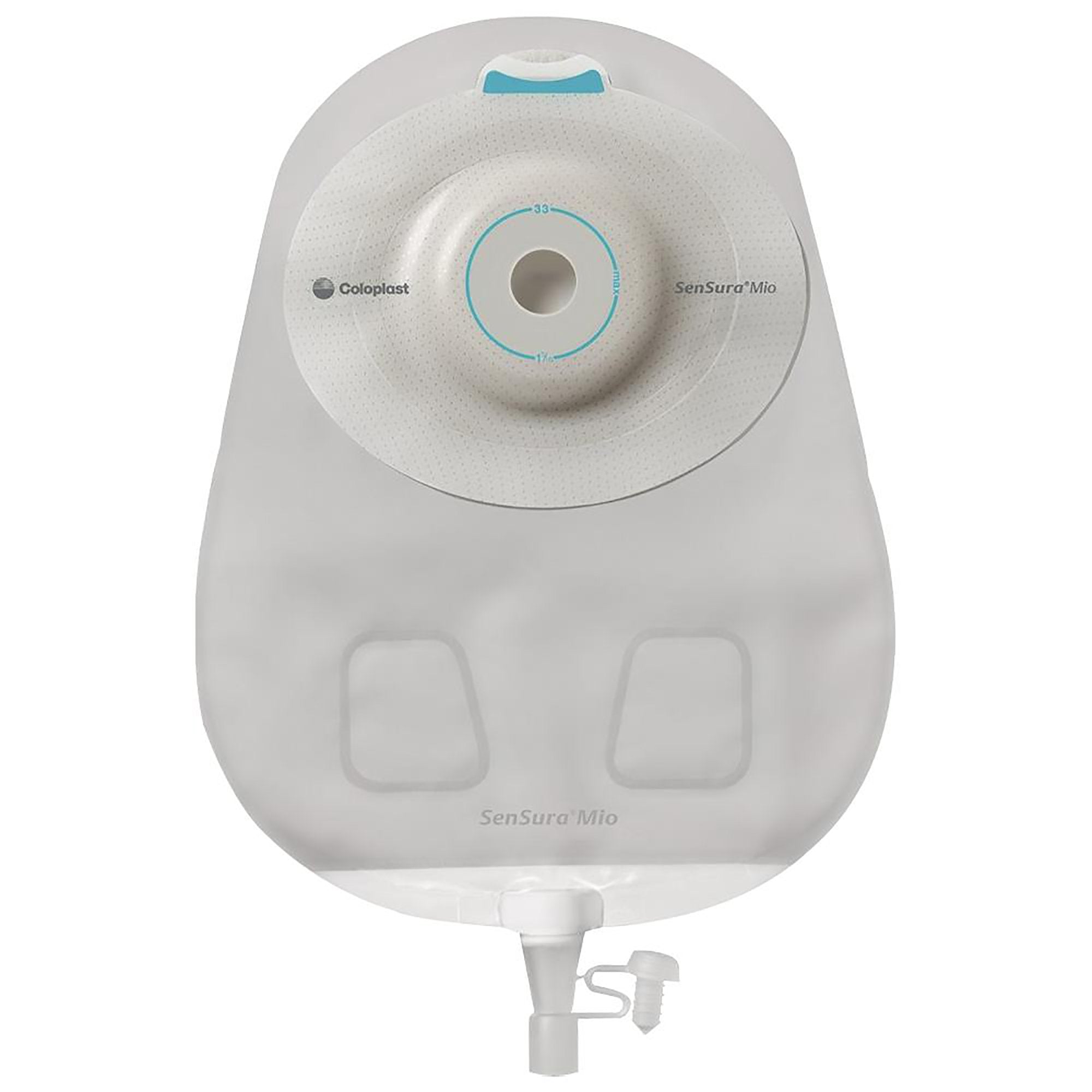 SenSura® Mio Convex Light 1-Piece Transparent Urostomy Pouch, 25mm Stoma 16841
