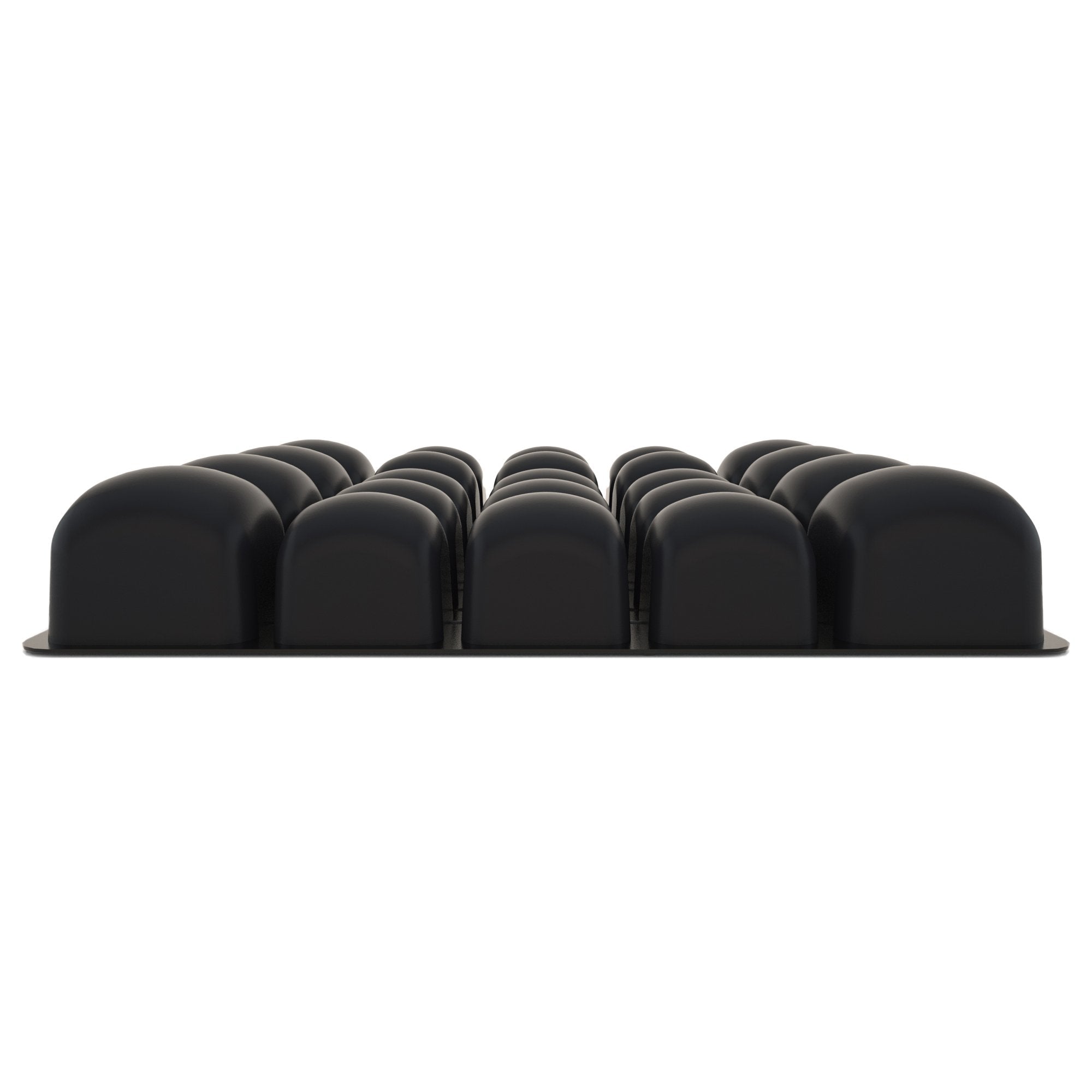 ROHO® Mosaic® Inflatable Seat Cushion, 18 x 16 x 3 Inch, Air Cells, Black MOS1816CA