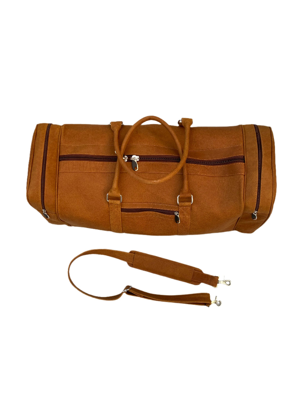 Spacious Leather Weekender Bag: Perfect Blend of Style and Function
