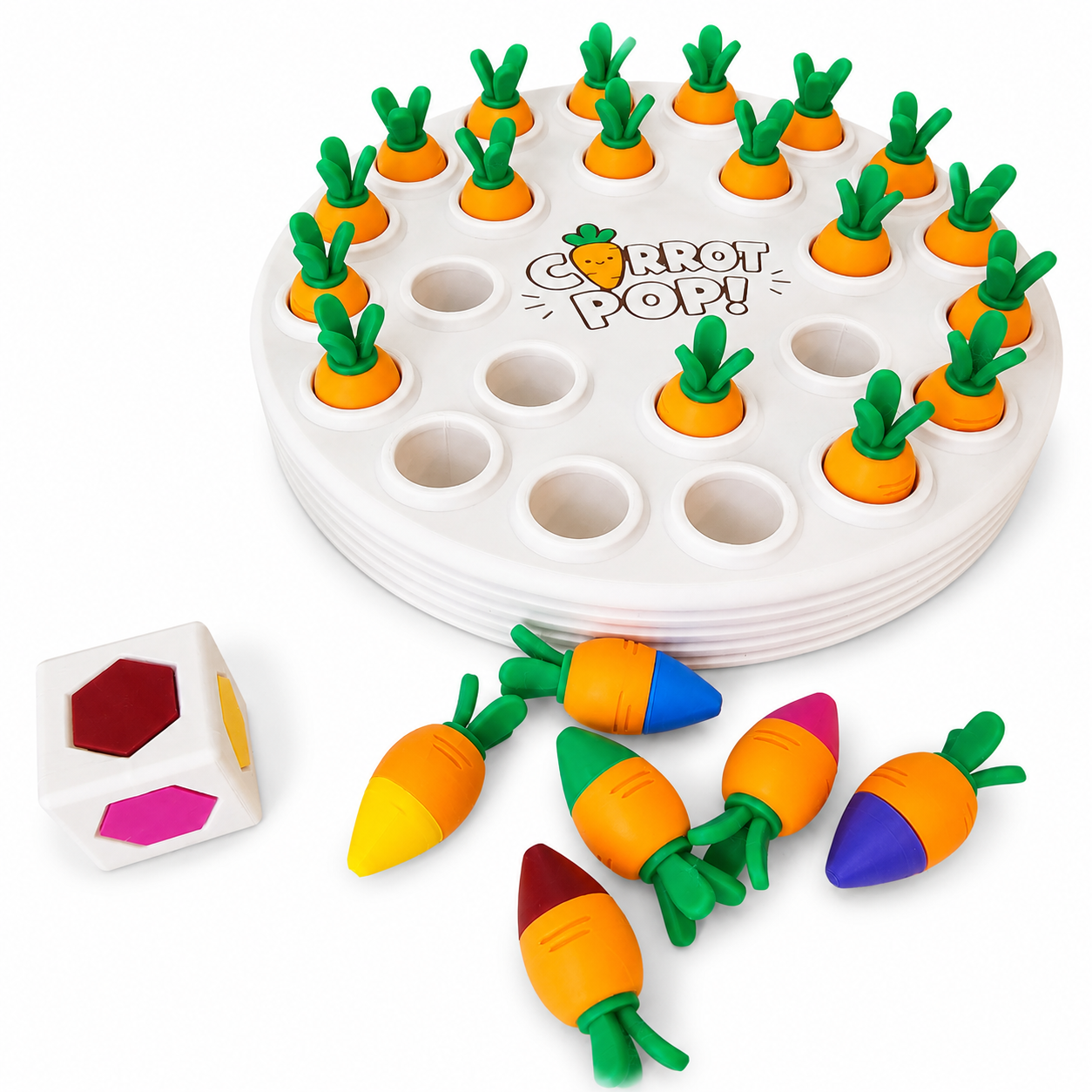 Carrot Pop Memory Game