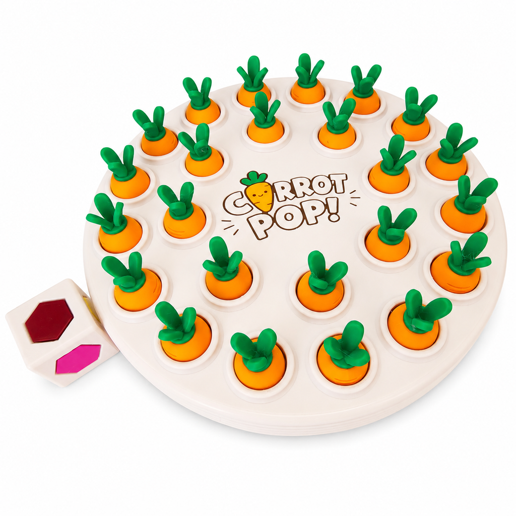 Carrot Pop Memory Game