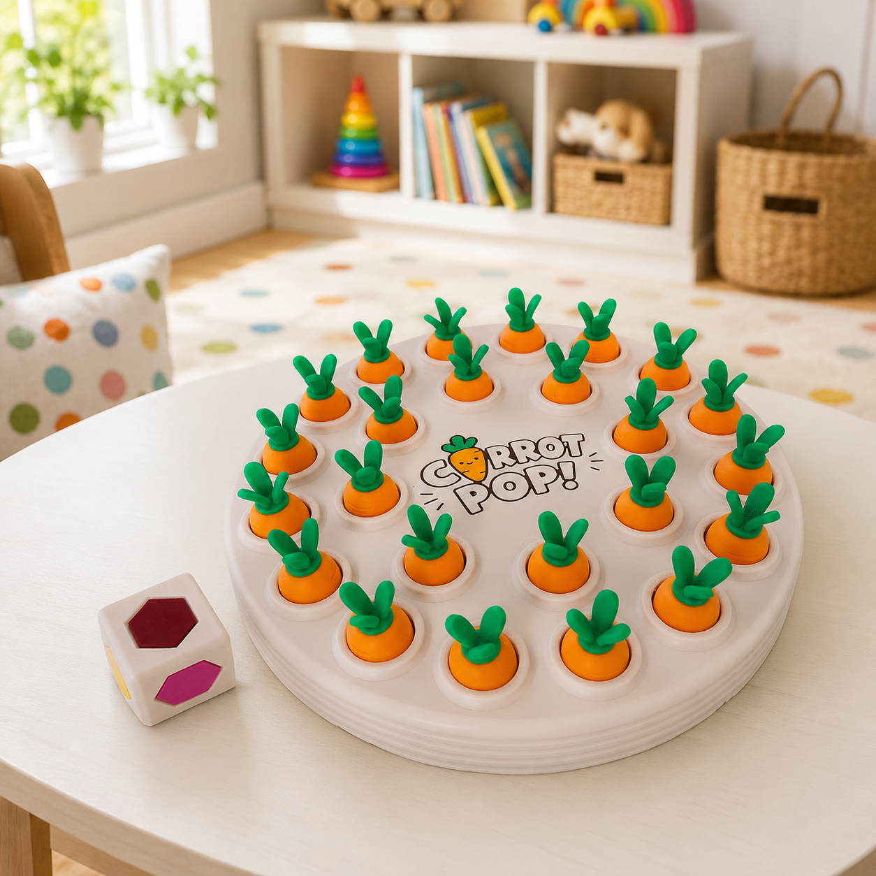 Carrot Pop Memory Game