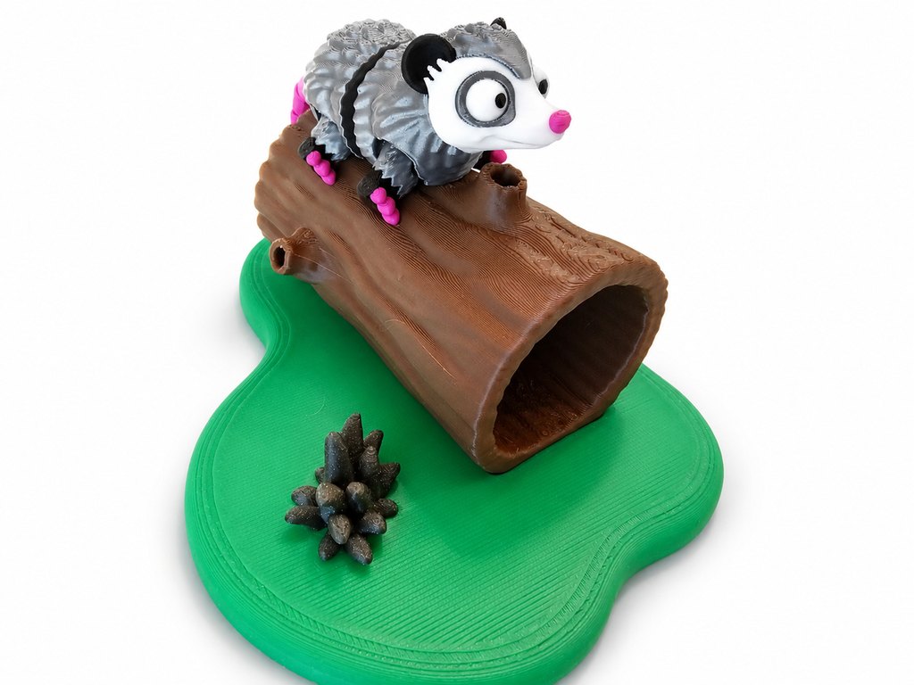 3D Printed Opossum Play Set