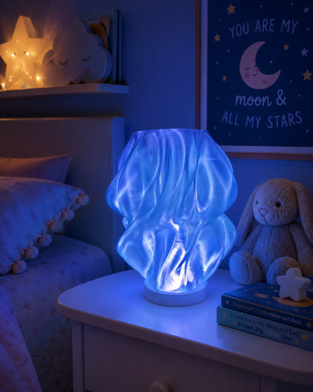 3D Printed Color Changing LED Lamp